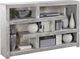 aspenhome® Avery Loft Limestone 60" Open Display/Console-0