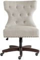Olliix by Madison Park Cream Erika Office Chair-0