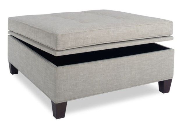 Parker Southern Eureka Light Grey Ottomans-1