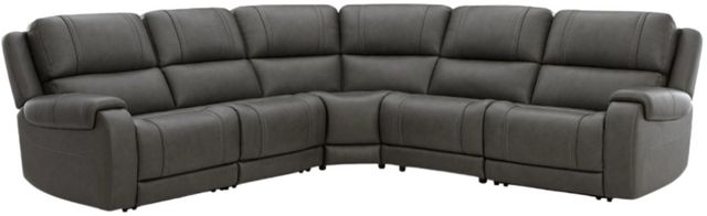 Signature Design by Ashley® 5Z-Harrenhurst 5-Piece Anchor Modular Power Reclining Sectional-0
