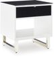 Signature Design by Ashley® Gardoni Black/White End Table-0