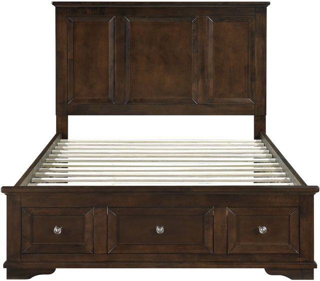 Homelegance® Eunice Espresso Platform Bed-2