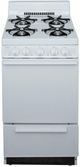 Premier 20" White Freestanding Gas Range-0