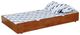 Furniture of America® Grano Oak Youth Platform Bed with Trundle-0