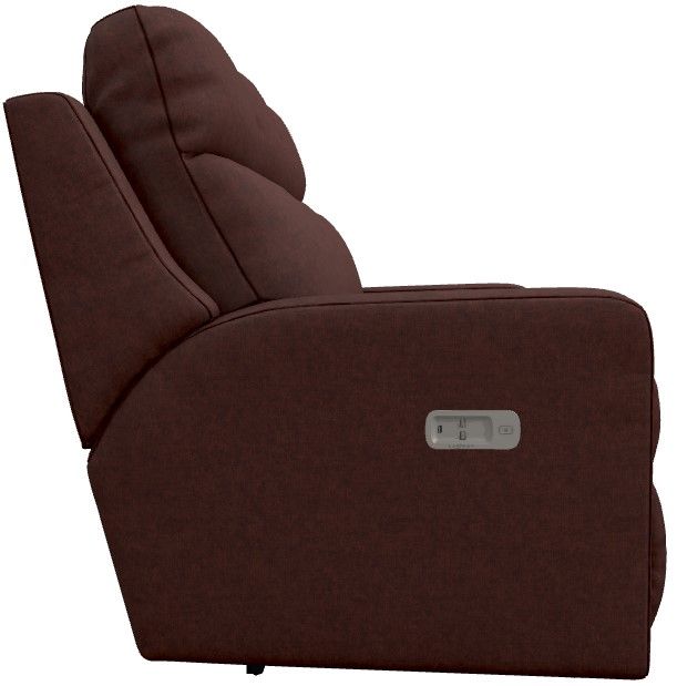 La-Z-Boy® Emmons Brick Power Reclining Sofa with Headrest-2