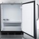 Summit® Commercial Series 5.5 Cu. Ft. Stainless Steel Beer Cooler/Kegerator-2