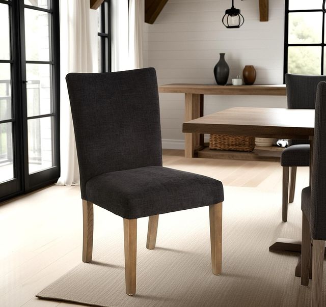 Nest Home Collections Sasha Anew Black/Gray Washed Dining Chair-1