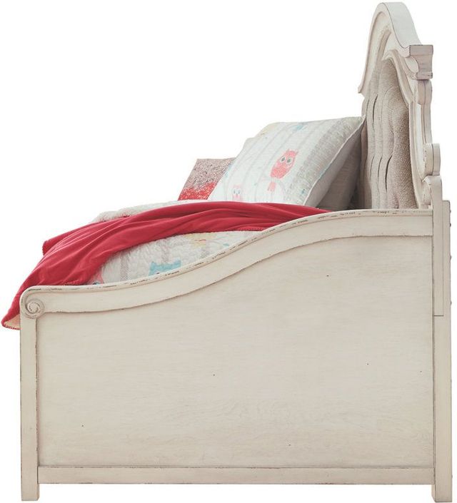 Signature Design by Ashley® Realyn Chipped White Youth Twin Storage Daybed-3