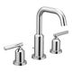 Moen® Gibson Chrome Two-Handle High Arc Bathroom Faucet-1