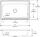 Elkay Celebrity® Brushed Satin 33" x 22" x 7" 4-Hole Single Bowl Drop-In Sink-1