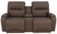 Best® Home Furnishings Customizable Maverly Leather Power Reclining Tilt Headrest Space Saver Console Loveseat-1