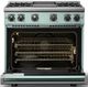 Viking® 7 Series 36" Splash Pro Style Liquid Propane Gas Range with Griddle-1