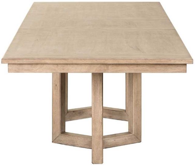 Liberty Furniture Proximity Place Barley Buff Double Pedestal Dining Table-3
