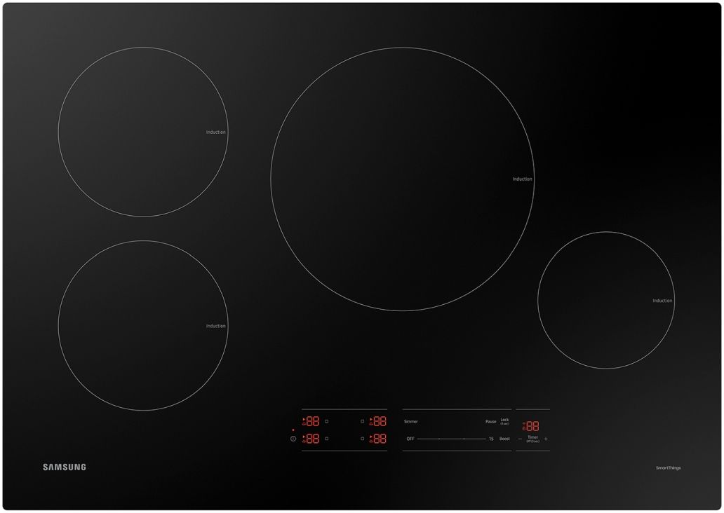 Samsung 30" Black Induction Cooktop