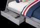 Furniture of America® Emilee Gray Twin/Full Bunk Bed-2