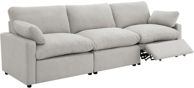 Coaster® Collins 3-Piece Gray Power Reclining Modular Sectional-1