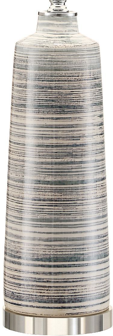 Crestview Collection Baron Soft Blue & Grey Table Lamp-1