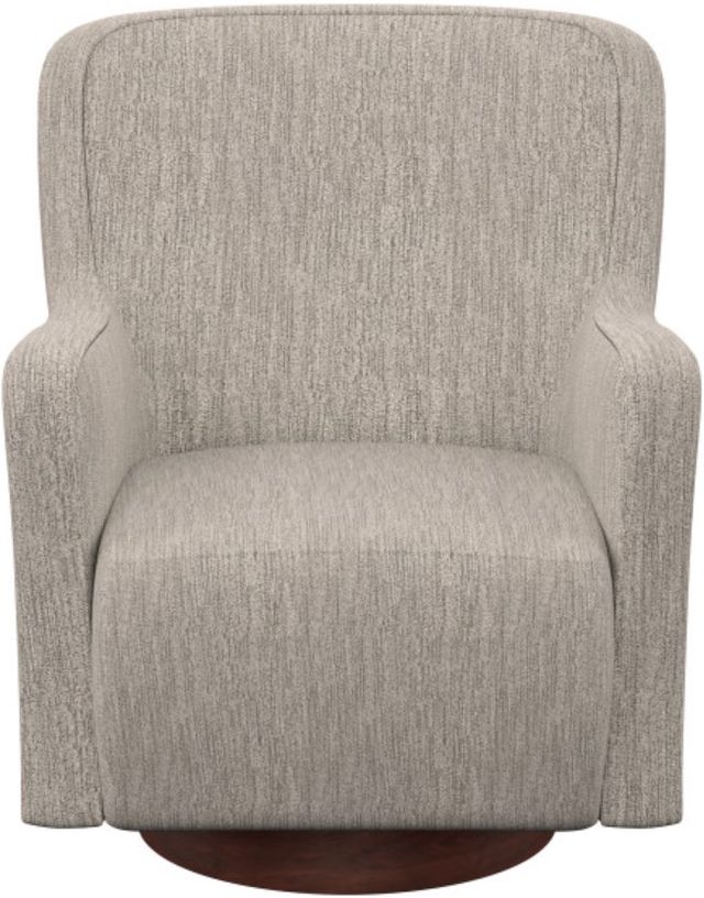 Emerald Home Clara Speckled Tan Swivel Chair-3