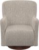 Emerald Home Clara Speckled Tan Swivel Chair-3