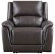 Steve Silver Co. Alexandria Chocolate Leather Power Recliner-2
