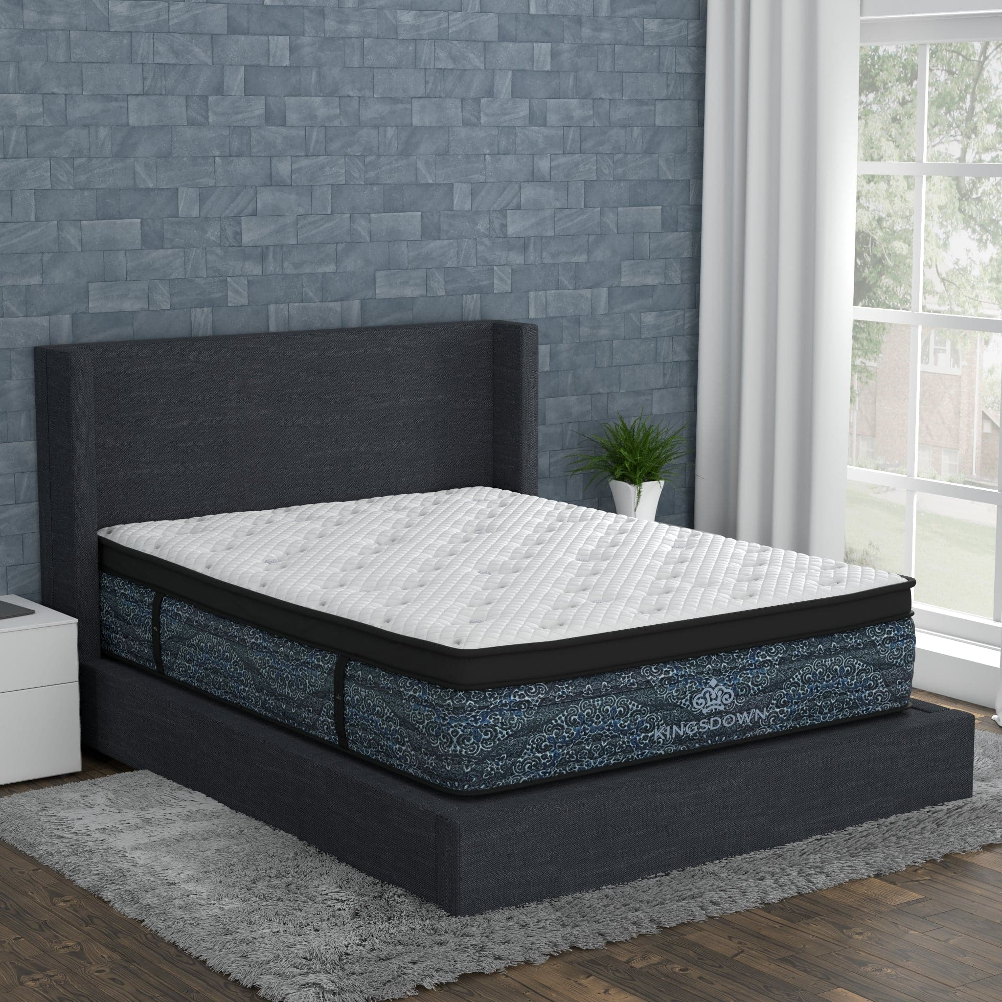 Kingsdown® CYPRUSS BAY Euro Top Plush Queen Mattress