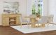 Elements International Rosalie 5-Piece Natural Rectangular Dining Set-1