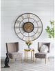 A & B Home Bronze/Gold Clock-1