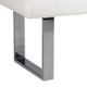 Armen Living Amanda White Bench-3