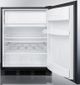 Summit® 5.1 Cu. Ft. Stainless Steel Under the Counter Refrigerator-2