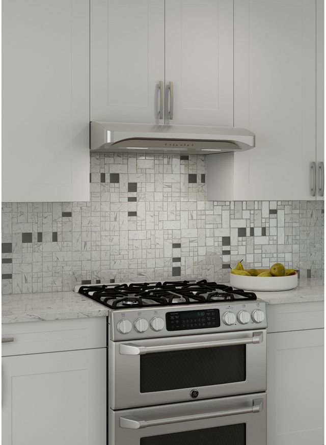Broan® Elite Alta™ 3 Series 36" Stainless Steel Convertible Under Cabinet Range Hood-4
