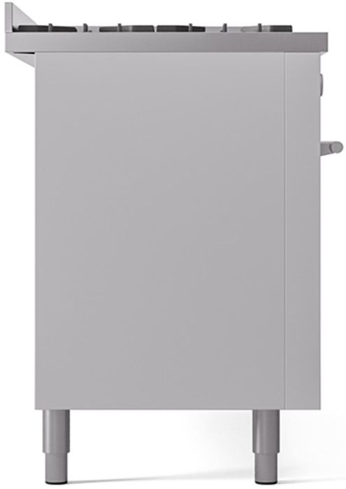Ilve® Professional Plus II 60" Custom RAL Color Pro Style Dual Fuel Range-3