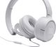 JBL® Tune 500 White Wired On-Ear Headphones-3