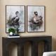 Crestview Collection Laying Low 2-Piece Wall Art Set-1