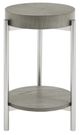 Najarian Furniture Manhattan Gray Spot Table-1