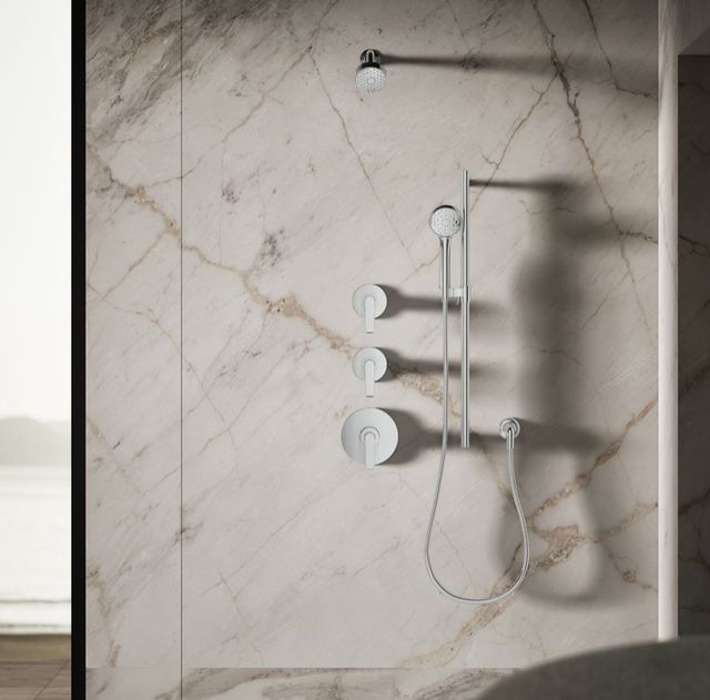 KOHLER® Awaken® G90 Polished Chrome 2.5 GPM 3-Function Showerhead-2