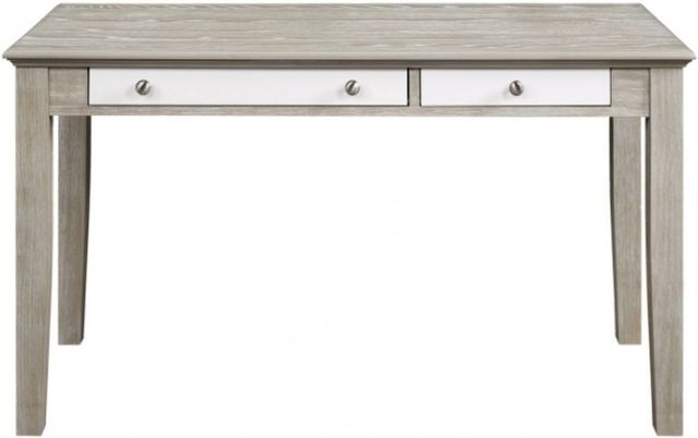 Winners Only® Berkeley Gray Oak/White Writing Desk-0