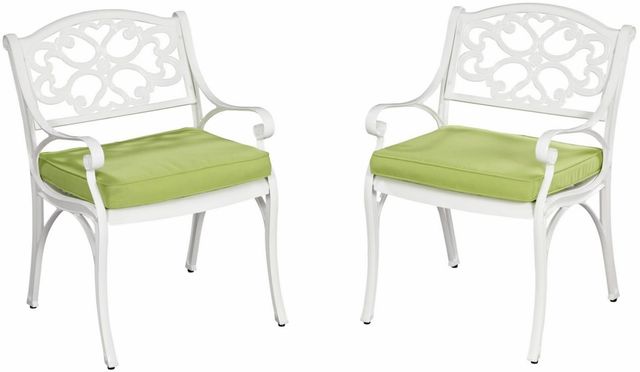 homestyles® Sanibel 6-Piece White Outdoor Dining Set-2