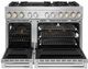 JennAir® RISE™ 48" Stainless Steel Pro Style Dual Fuel Range-1