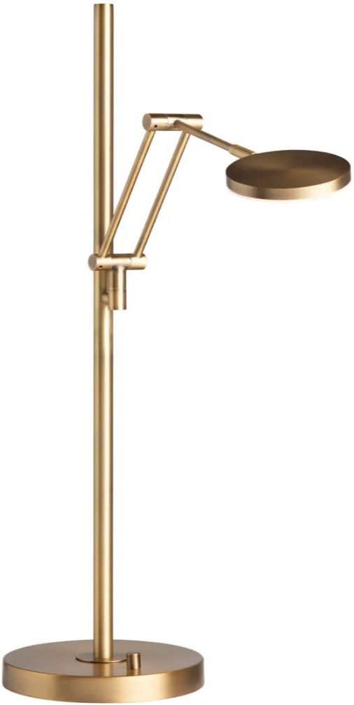 Crestview Collection Barlow Brass Task Lamp-0