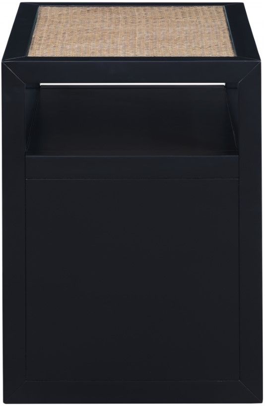 Meridian Furniture Cole Black Nightstand-2