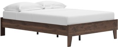 Signature Design by Ashley Calverson Mocha Queen Platform Bed Signature Design by Ashley Calverson Mocha Queen Platform Bed