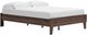 Signature Design by Ashley® Calverson Mocha Queen Platform Bed-0