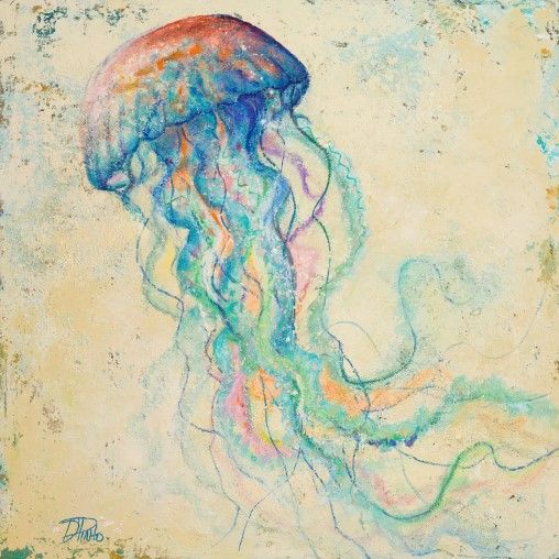Classy Art Creatures of the Ocean I by Patricia Pinto Wall Art-0