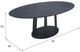Nest Home Collections Ava Matte Black 78" Oval Dining Table-2