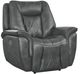 Corinthian Furniture Jordan Charcoal Power Recliner-0