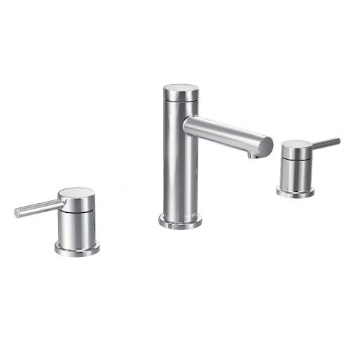 Moen® Align Chrome Two-Handle High Arc Bathroom Faucet-1