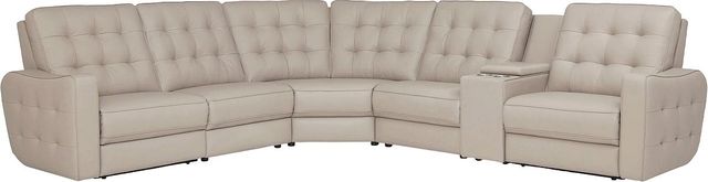 Palliser® Furniture Customizable Astoria 6-Piece Power Reclining Sectional with Headrest and Lumbar-0
