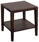 Porter International Designs Fall River Walnut End Table-0
