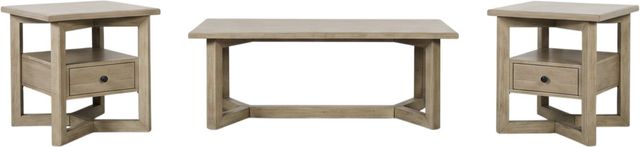 Liberty Furniture Proximity Place 3-Piece Barley Buff Occasional Table Set-0
