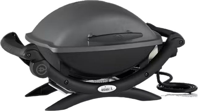 Weber® 1400™ 27" Dark Gray Tabletop Electric Grill-1